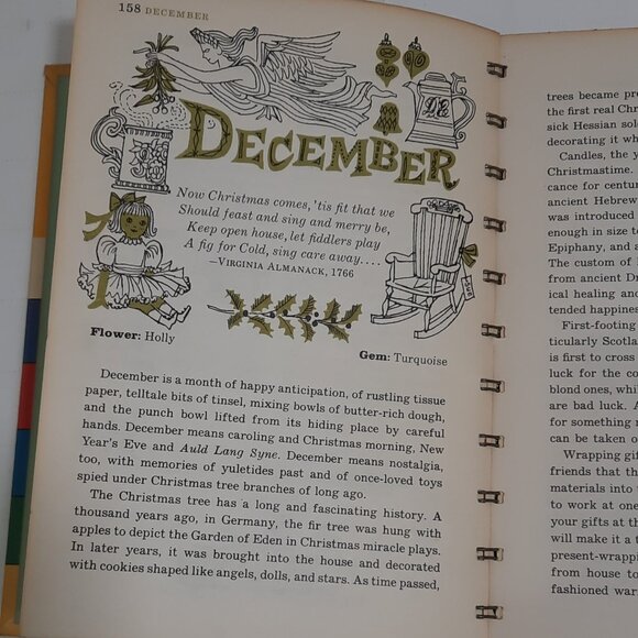 Betty Crocker’s Cooking Calendar, 1st Ed, 1st Printing, 1962 Vintage Cookbook - Picture 11 of 12